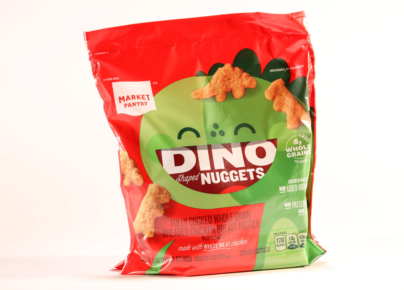 #4 (Tie): Market Pantry Dinosaur-Shaped Chicken Nuggets